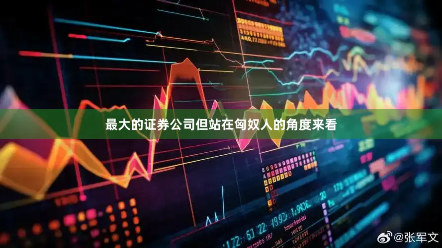最大的证券公司但站在匈奴人的角度来看
